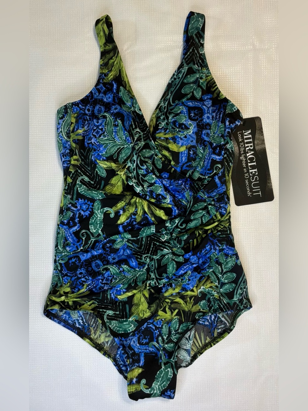 Miraclesuit Oceanus One-Piece in Gasparilla Swimsuit Women’s US 12 NWT